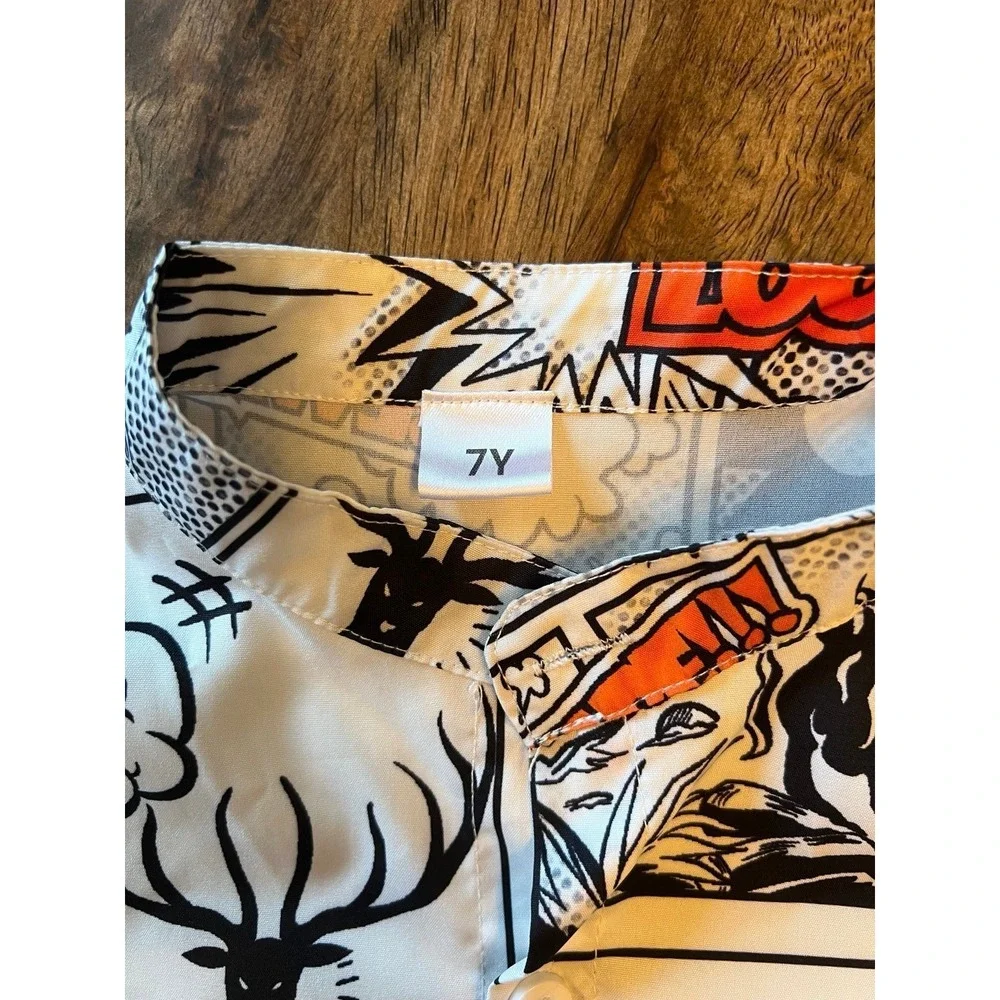 Boys comic shirt‎ 6/7